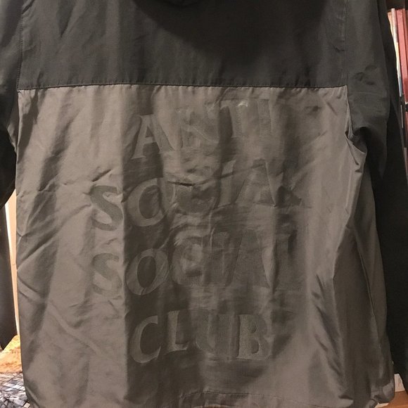 Anti Social Social Club Reflective Jacket - Picture 3 of 3
